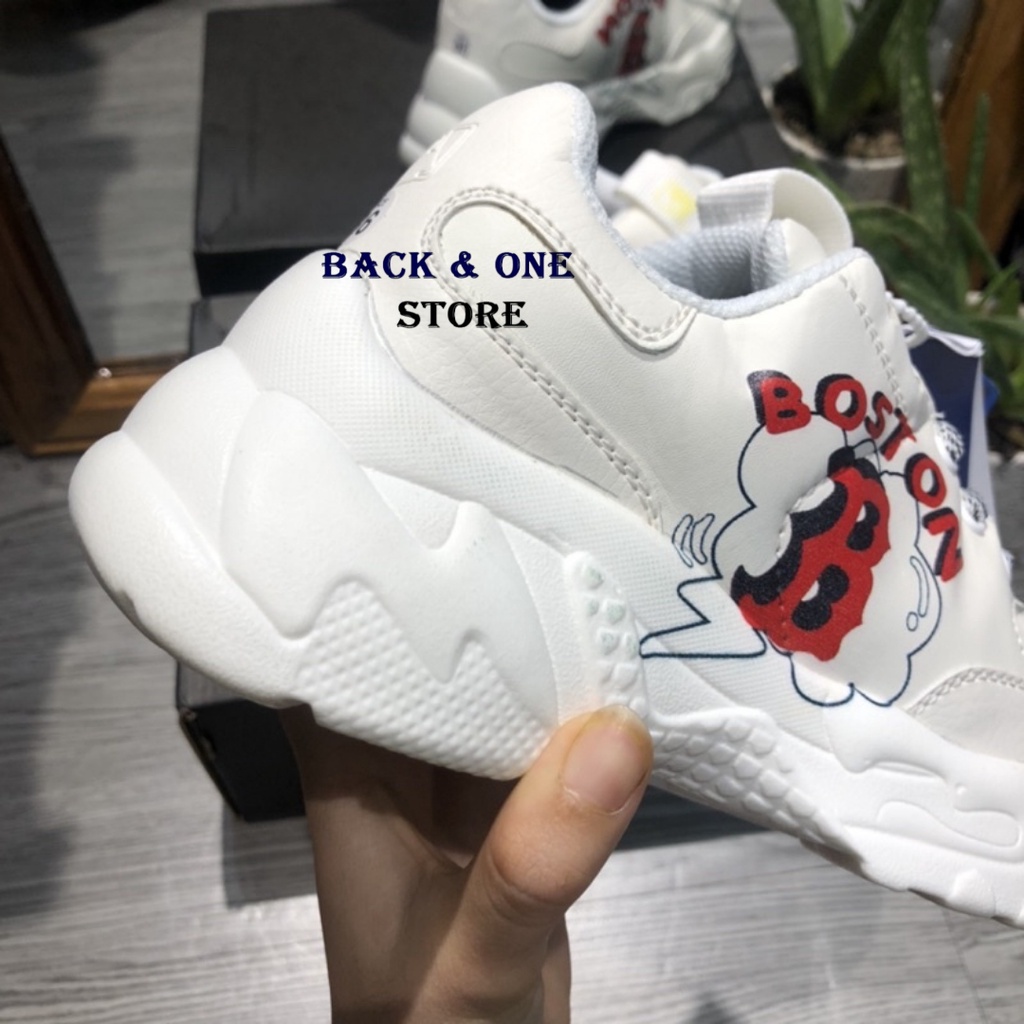 Giày Boston chữ đỏ in 3D không phai, Giày Boston, MLB , NY , LA phong cách mới nhất 2021 bản đẹp tôn dáng | BigBuy360 - bigbuy360.vn
