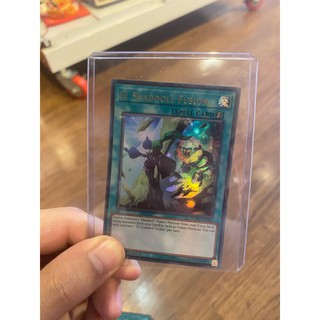 Lá bài thẻ bài Yugioh El Shaddoll Fusion – Ultra Rare - Tặng bọc bài nhựa bảo quản