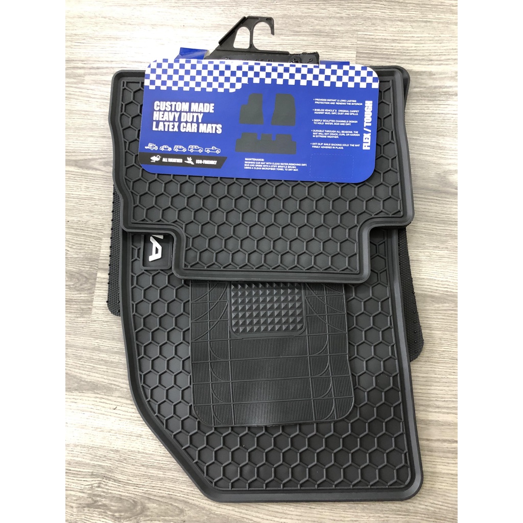 Thảm lót sàn, cao su đúc cao cấp cho xe Huyndai Kona - 2017