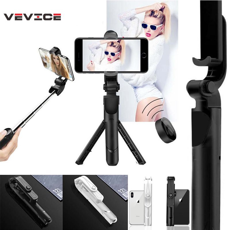 Gậy Chụp Ảnh Tự Sướng XT02 3in1 kết nối Bluetooth, 3 Chân Đa Năng, Chụp Hình Selfie, Giá đỡ điện thoại livestream