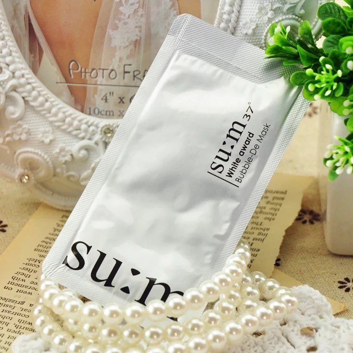 Mặt nạ thải độc Su:m 37 white & black mask chính hãng Hàn Quốc