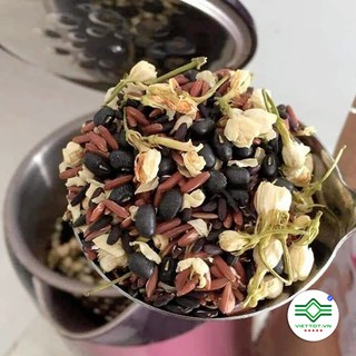 Trà Gạo Lứt - Đậu Đen, Đậu Đỏ, Hoa Nhài rang sẵn 1KG - T144
