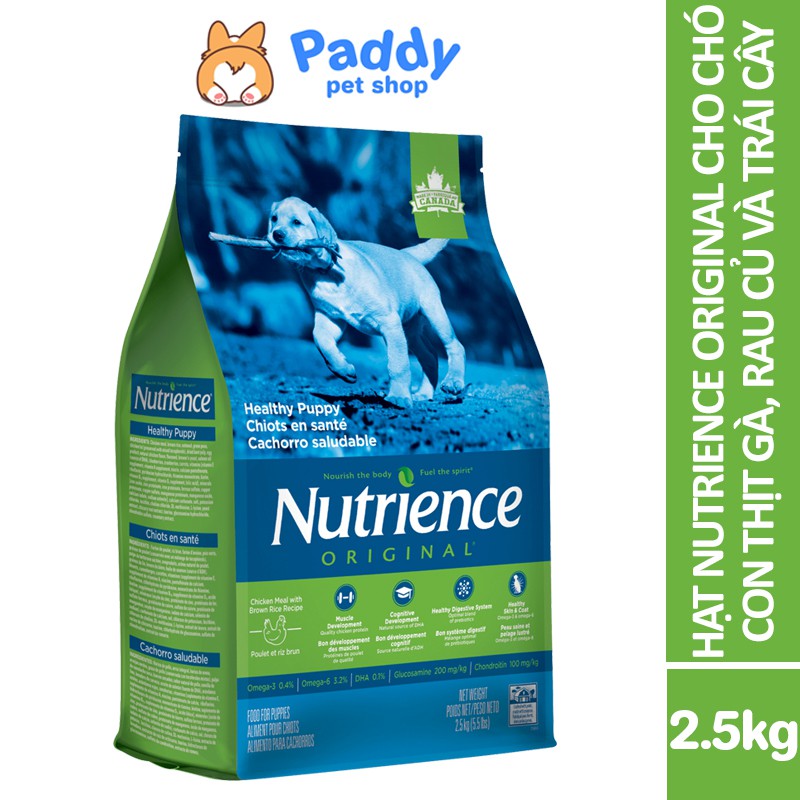 Hạt Nutrience Original Cho Chó Con - Gà & Rau Củ Quả