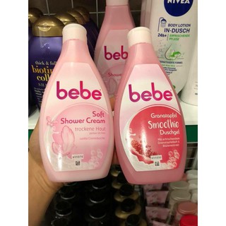Sữa tắm Bebe chiết xuất bơ, sáp ong và lựu