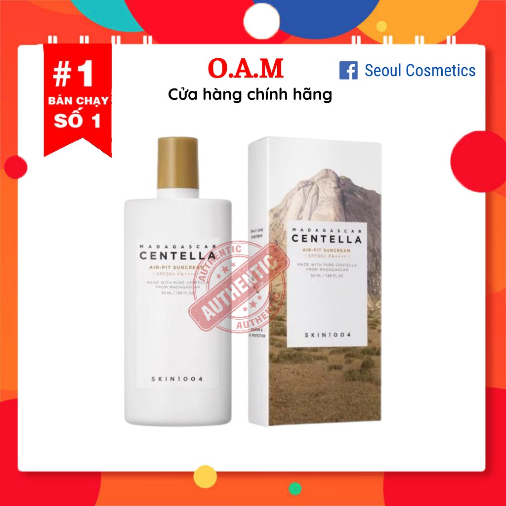  Kem Chống Nắng Skin1004 Centella Madagascar Rau Má Mỏng Nhẹ, Không Trôi " OAM " | BigBuy360 - bigbuy360.vn