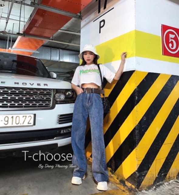 Quần jeans suông ulzzang