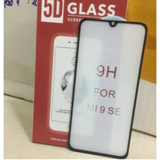 Kính cường lực 5D xịn Xiaomi Mi9 Se cho Full keo toàn màn bo viền 2.5D Siêu đẹp