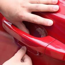 Bộ 4 Miếng Dán Bảo Vệ Tay Nắm Cửa Xe Hơi myvi alza axia bezza saga vvt blm flx aruz