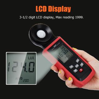 Máy đo độ sáng kỹ thuật số 0-200000 Lux