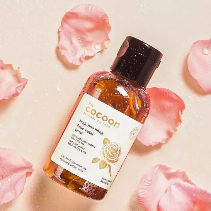 Nước hoa hồng Cocoon Rose Water Toner 140ml