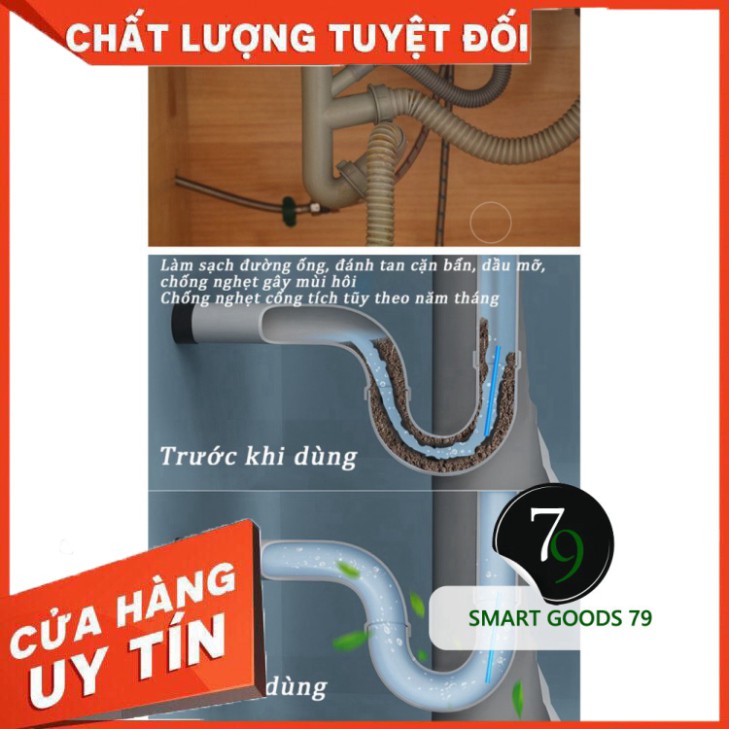 [ Chính Hãng ] [Freeship hàng cao cấp 163] Que thông tắc cống sani sticks đa năng thông minh cho vệ sinh đường ống bồn r