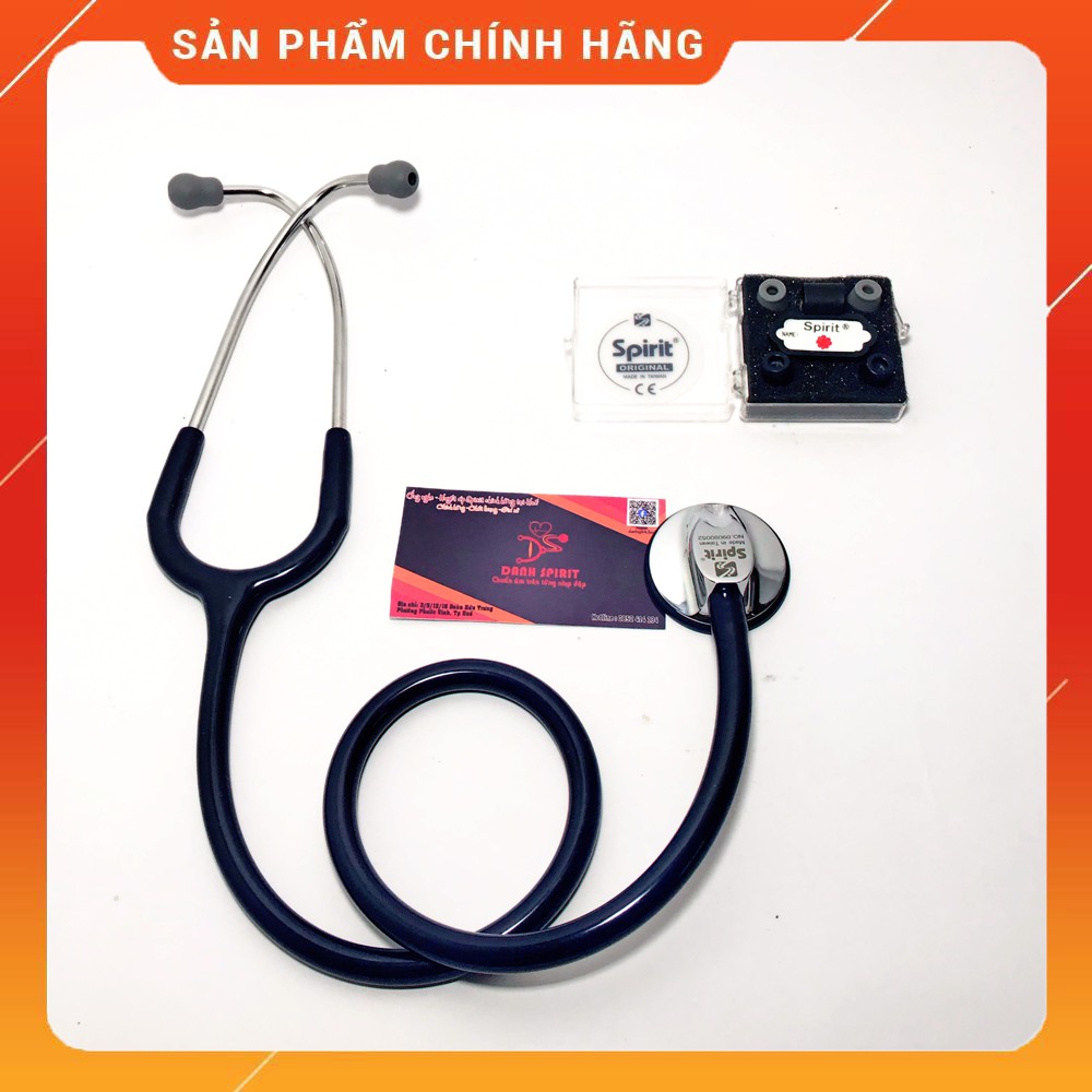 ỐNG NGHE SPIRIT CK-M601P | ỐNG NGHE 1 MẶT CAO CẤP MẠ CROM | FREE KHẮC TÊN