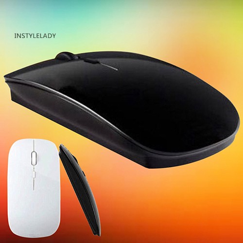 ✌ly 2.4 GHz Slim Optical Wireless Mouse Mice + USB Receiver for Macbook Laptop PC