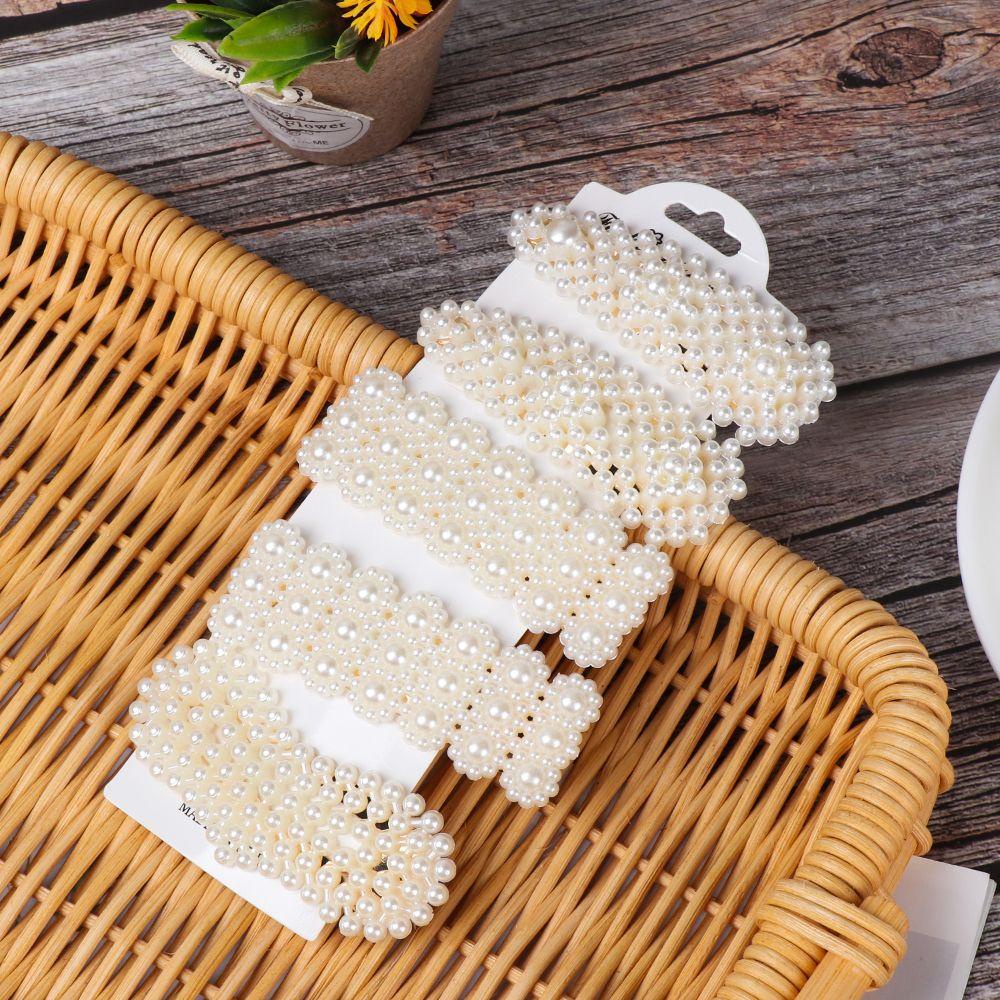 Set 5 Kẹp Tóc Phong Cách Hàn Quốc Cho Nữ