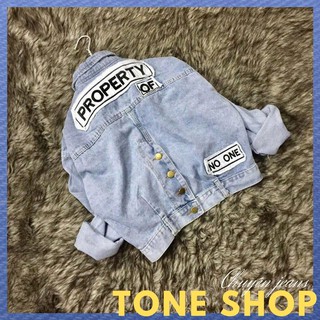 Áo khoác jean nữ Tone Shop Áo khoác bò, áo khoác denim phom rộng - đẹp xinh rẻ