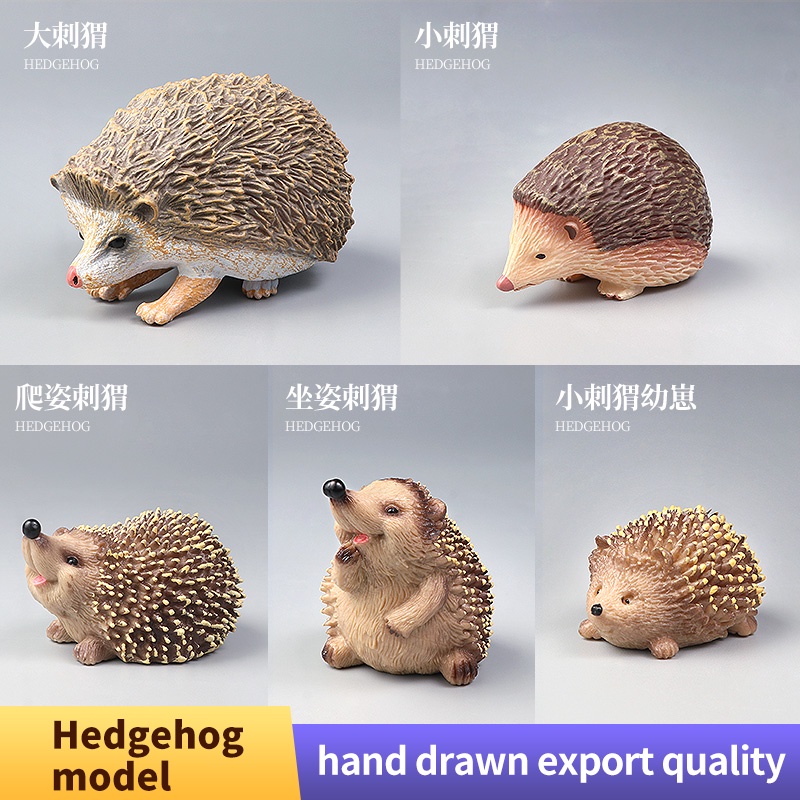 Mới Mô Hình Đồ Chơi Chú Nhím Hoang Dã Độc Đáo