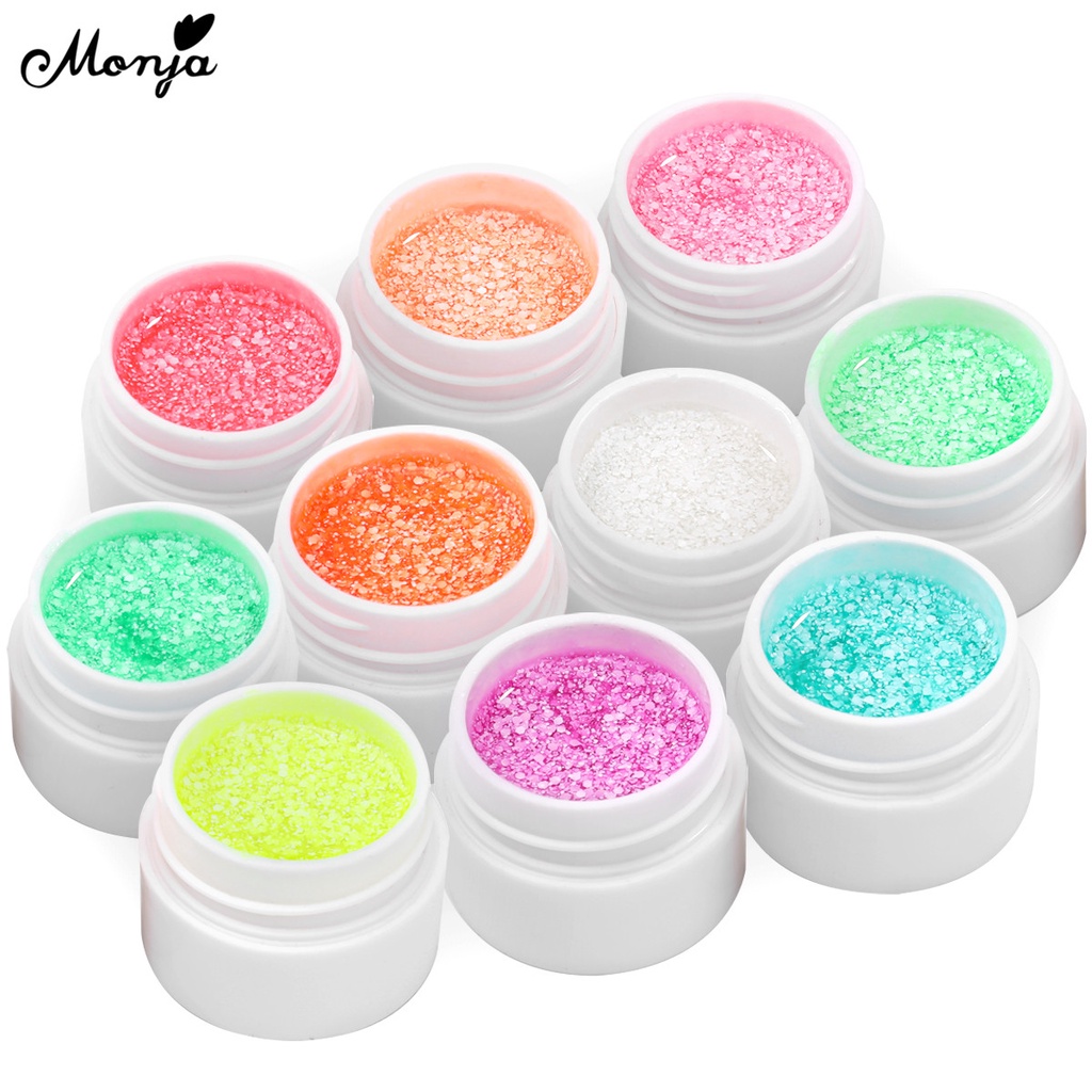 Sơn Móng Tay Gel UV Monja DIY Multi color selection