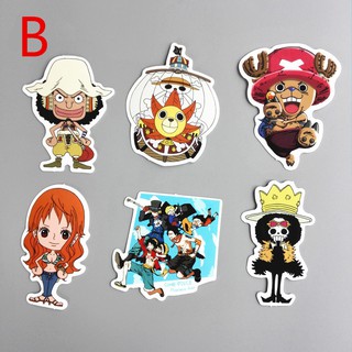 Hình dán One Piece (12 Tấm)