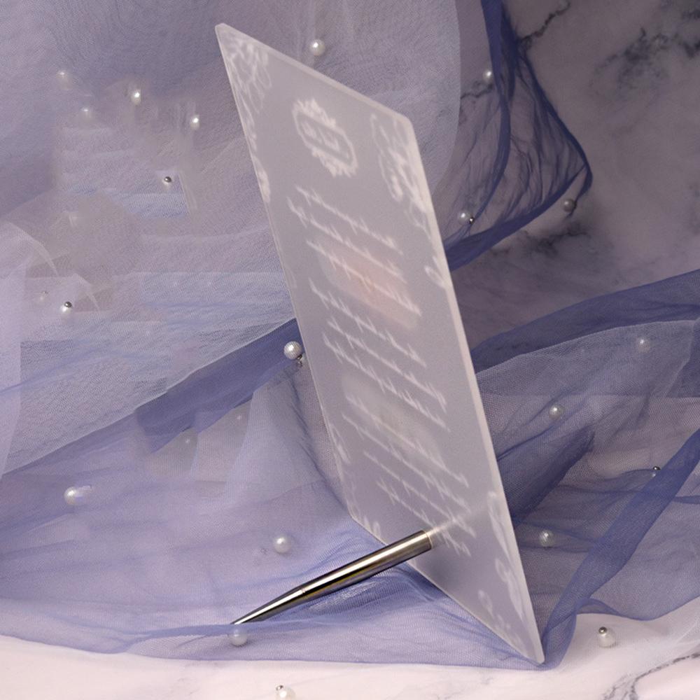 Bảng Acrylic Trưng Bày Móng Tay Chuyên Nghiệp Phong Cách Nhật Bản
