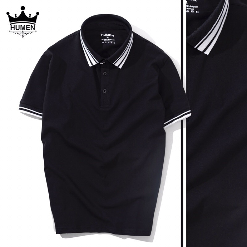 Áo Thun Nam Có Cổ Humen - Chất Cotton Mềm Mát,Co Giãn,Fom Regular Fit Trẻ Trung,Năng Động (Sale #149k Khi Mua Từ 2sp) | BigBuy360 - bigbuy360.vn