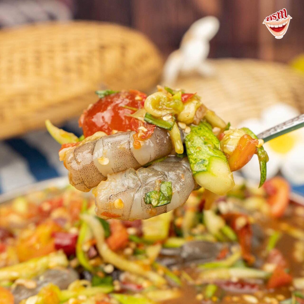 Mắm Trộn Gỏi Đu Đủ Somtum Thái Lan Ba Khía Mae Bun Lam 400ml - น้ำปลาร้าส้มตำไทย