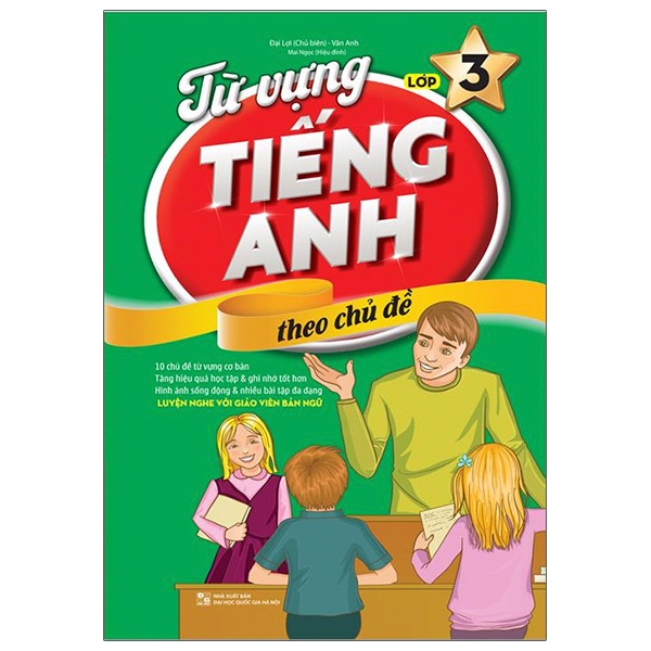Sách - Từ vựng tiếng anh theo chủ đề lớp 3