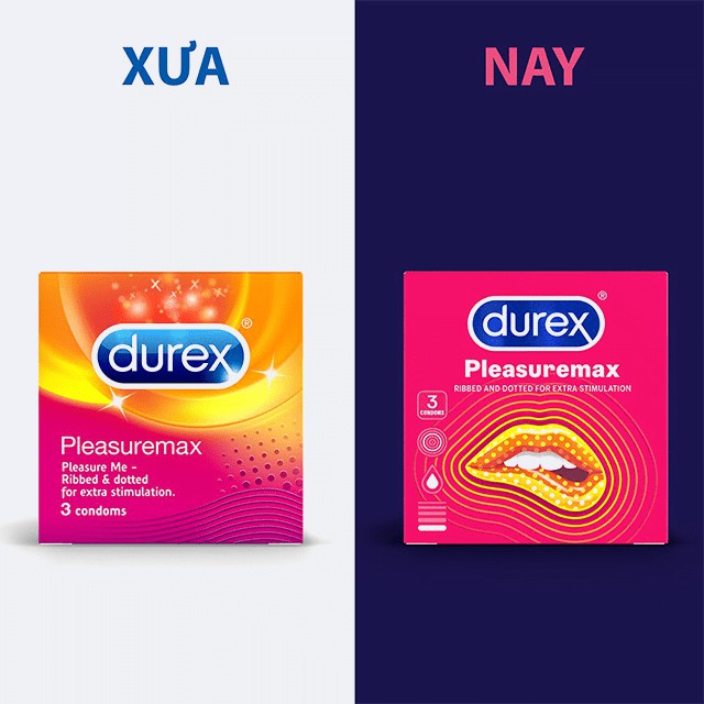 Bao Cao Su Durex Pleasuremax Hộp 3 Cái