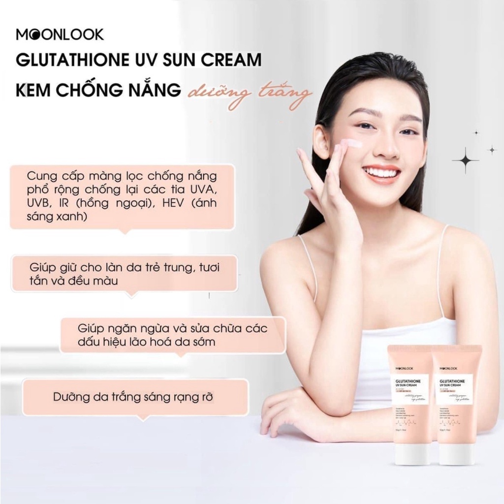 Kem Chống Nắng Hàn Quốc Moonlook SPF 50+ PA+++ - LHA