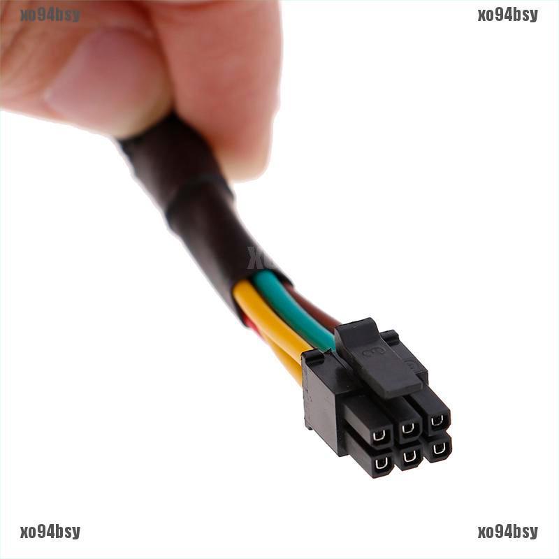 [xo94bsy]HDD SSD power cable 6 Pin to SATA 15Pin converter cable for dell 3668 3