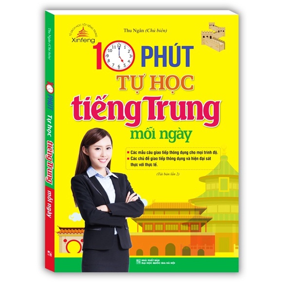 Sách - 10 phút tự học tiếng Trung mỗi ngày (tái bản 02)