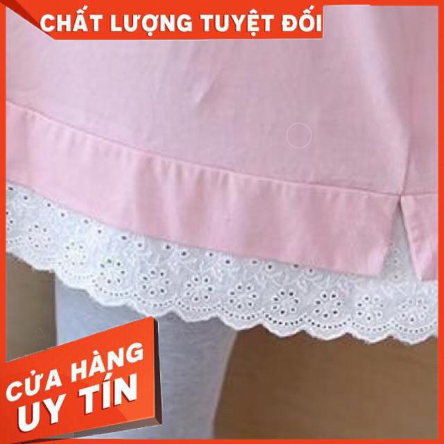 Áo bầu cao cấp💕chất 💯 cotton, siêu mát, siêu mềm, thấm hút mồ hôi💕free size 43~68kh