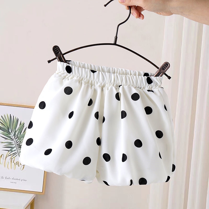 Quần Short Dáng Rộng Thiết Kế Mới Thời Trang Mùa Hè Theo Phong Cách Hàn Quốc Cho Bé Gái