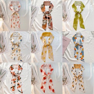 Dây lụa buộc tóc phong cách vintage, dây Twilly