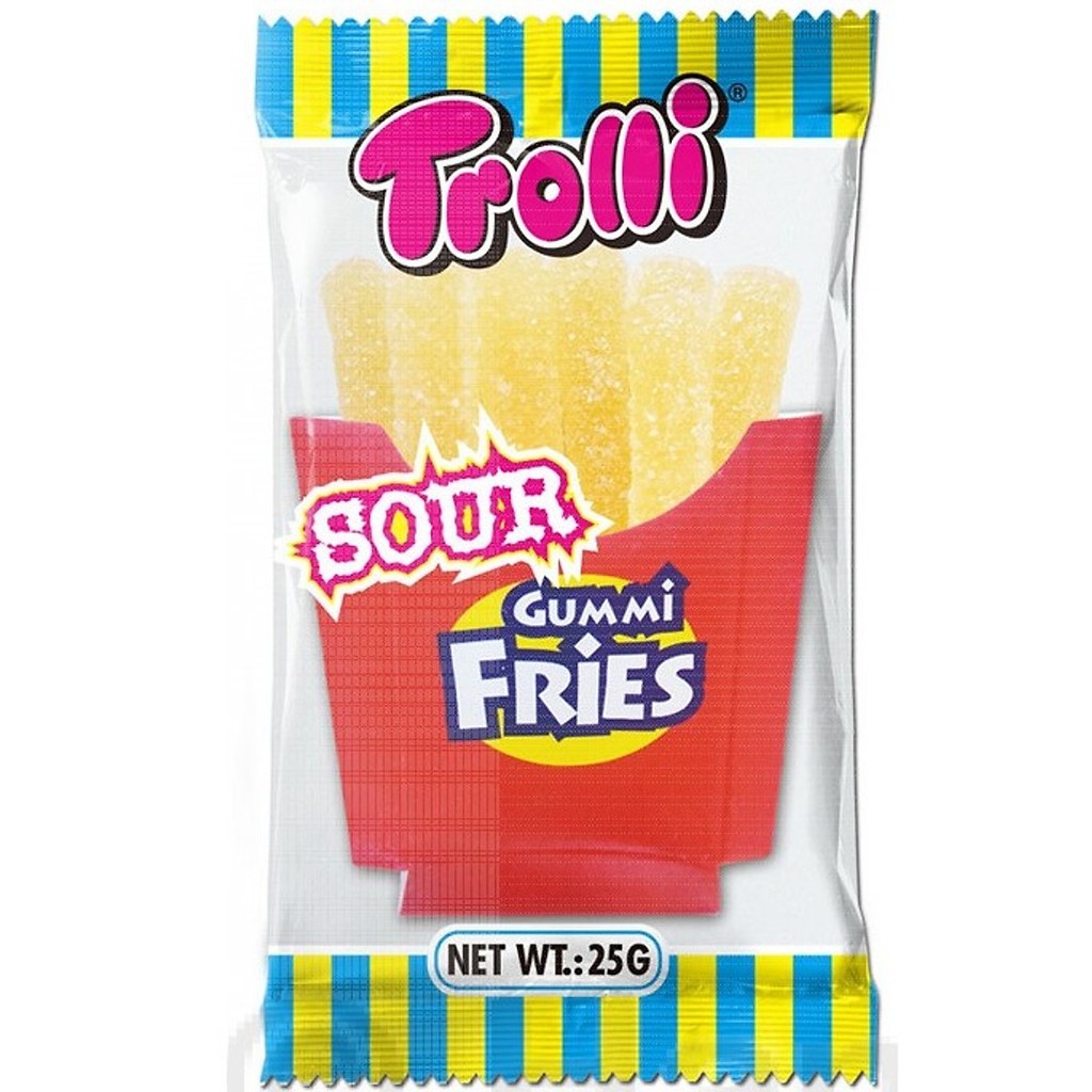 KẸO DẺO TROLLI GUMMI LUNCH 77GR