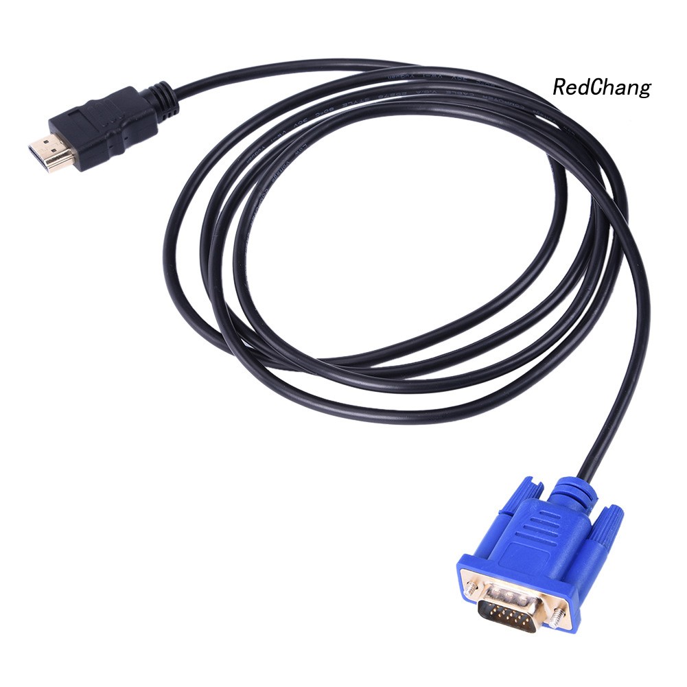 Cáp chuyển đổi HDTV HDMI sang VGA 15Pin cho PC RV chất lượng cao