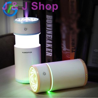 Máy phun Sương xông tinh dầu Humidifier kiêm đèn ngủ 7 màu cao cấp