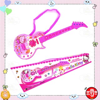 Đàn Guitar Điện Tử Hello Kitty Nhạc Đèn, Hàng Cao Cấp