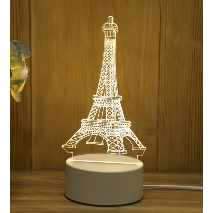 Tấm mica bắt sáng cho đèn trang trí 3D, đèn ngủ led 3D