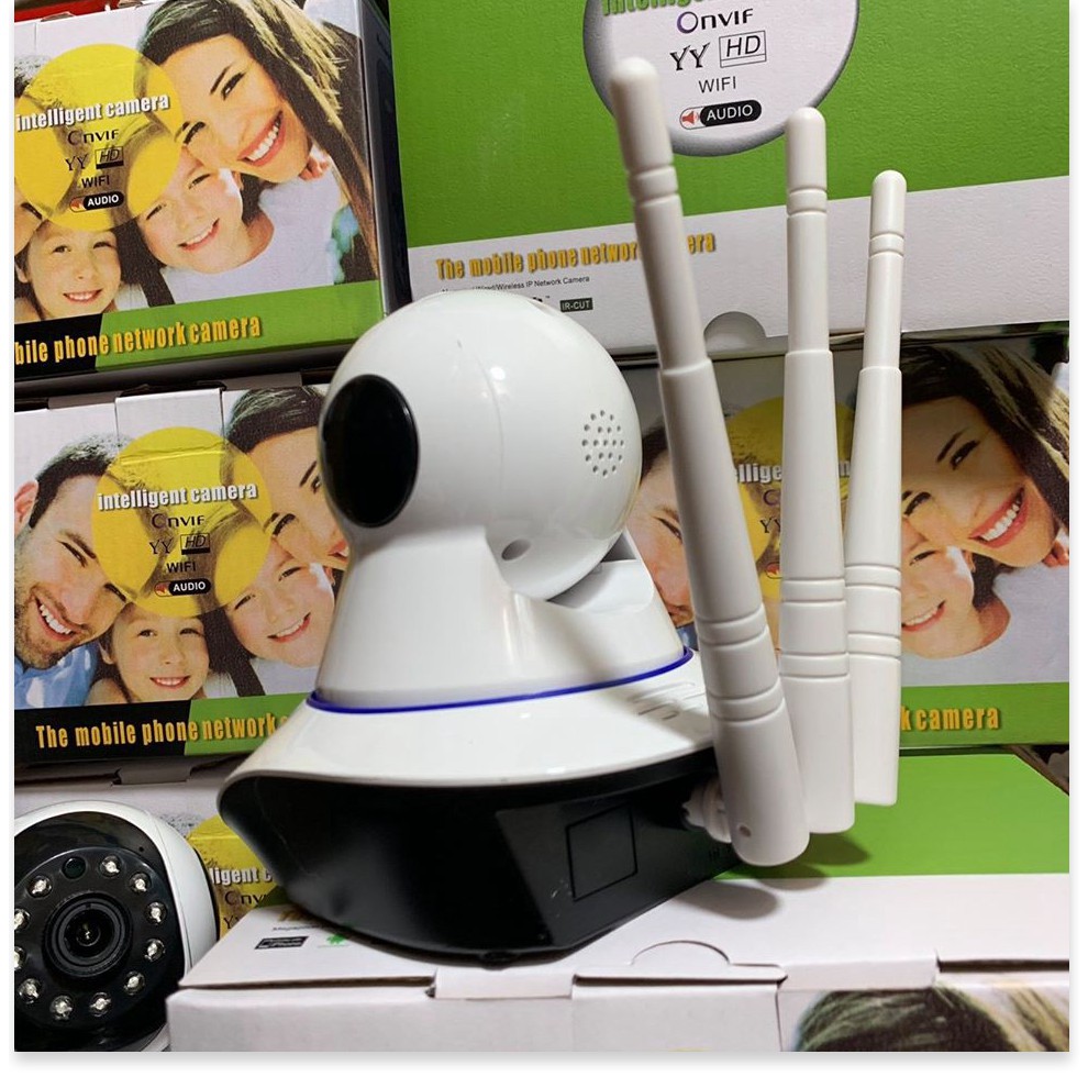 [Mã 153ELSALE2 giảm 7% đơn 300K] CAMERA IP YOOSEE 2.0 - 3 ANTEN - MrPhukien