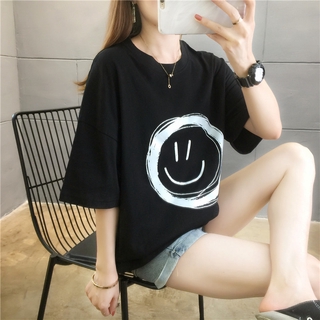 NRVP 2021 new summer short-sleeved T-shirt female students loose and thin half-sleeved top clothes