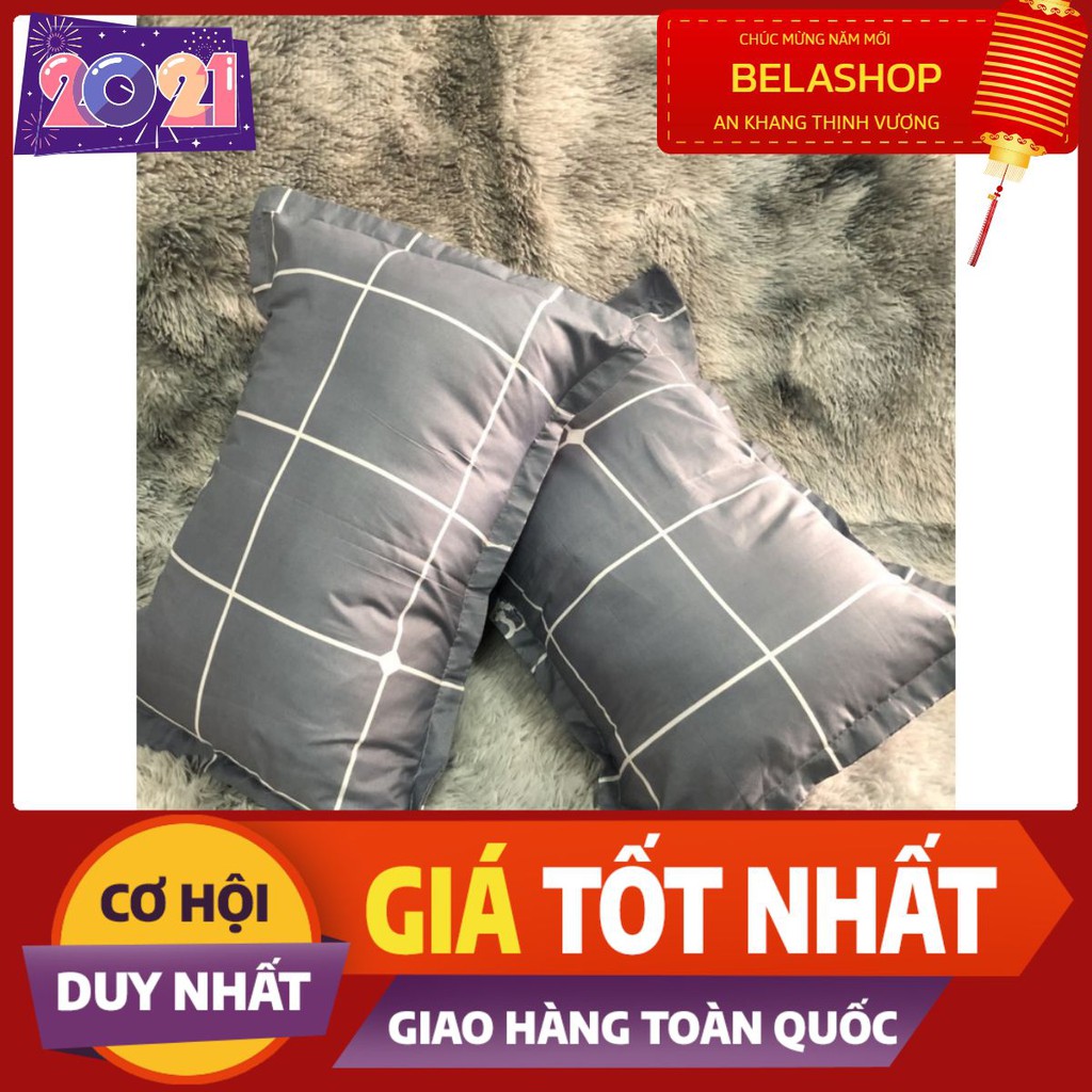 Free ship-Xả kho cắt lỗ]Combo 2 áo gối nằm cotton poly,45x65cm-40x60cm sẵn hàng tại tp hcm-Mã hàng AG1034