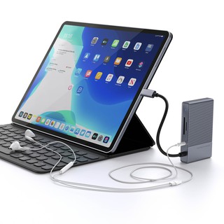 Cổng Chuyển HyperDrive GEN2 6IN1 USB C Hub For Macbook/iPad Pro/PC/Devices - G206