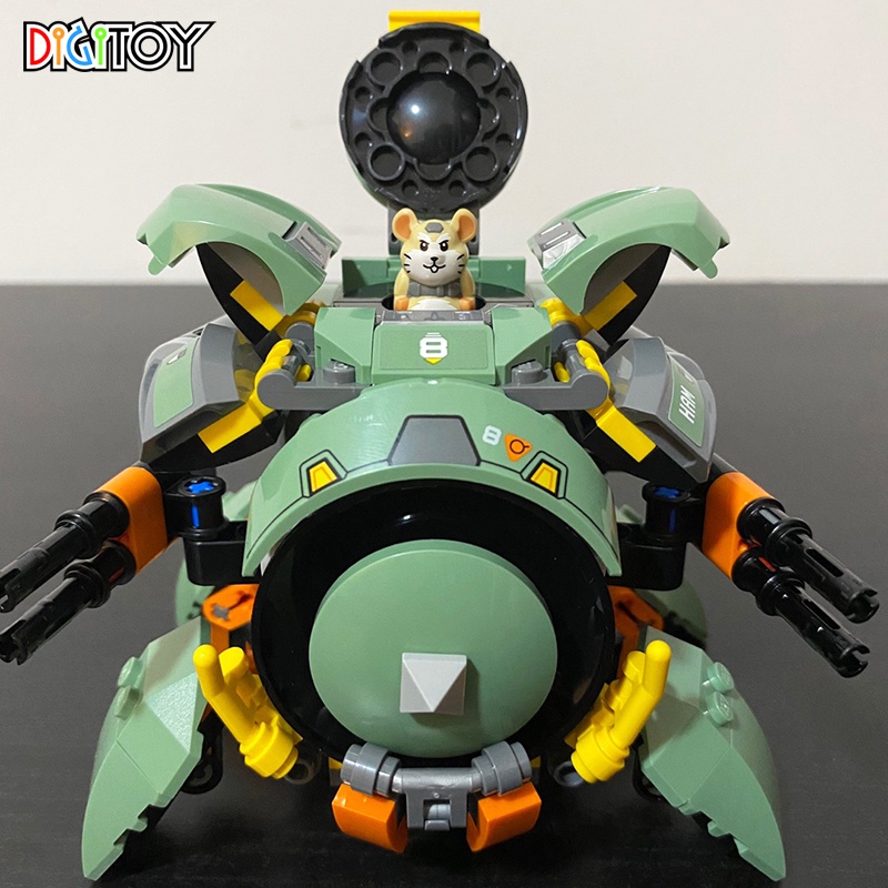 [ẢNH THẬT] Đồ chơi lắp ráp lego xếp hình mô hình robot biến hình OVERWATCH trang trí quà tặng sinh nhật bé trai trẻ em