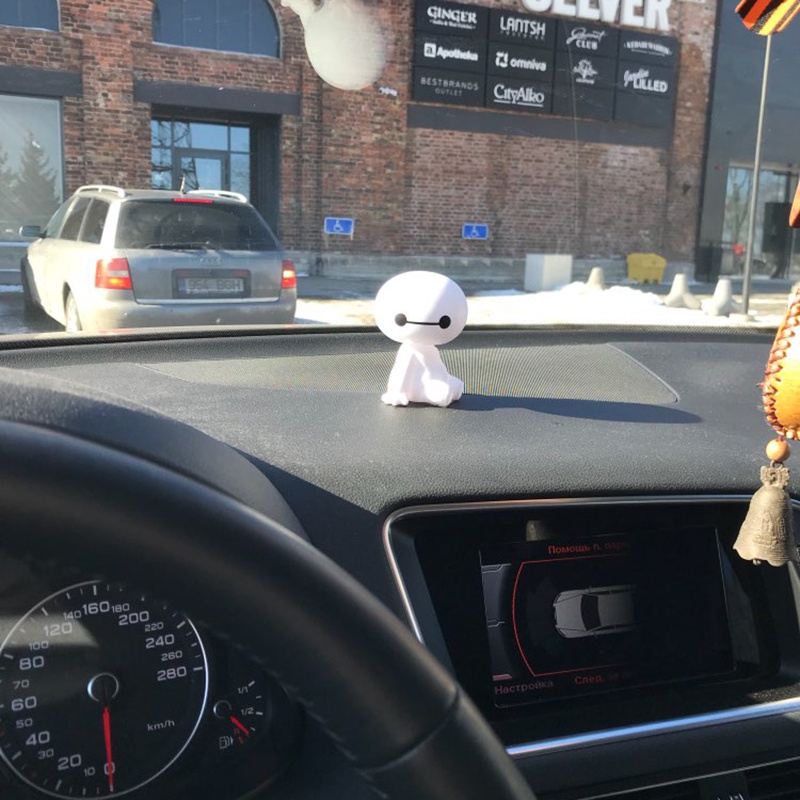 Đồ Chơi Búp Bê Baymax Mini Dễ Thương Trang Trí Bảng Điều Khiển Xe Hơi