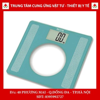 Cân sức khoẻ điện tử người lớn, trẻ em Tanita HD-381 mặt kính cường lực (cân 150kg)