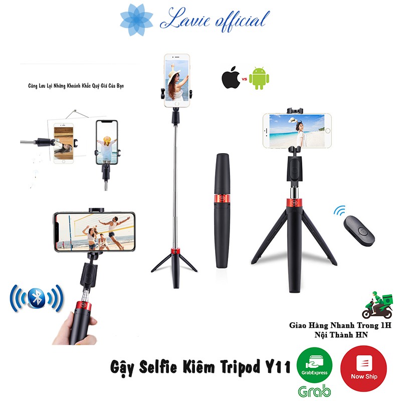 Tripod Điện Thoại 3 Chân Chống Rung, Gậy Chụp Hình Tự Sướng Selfie Bluetooth Đa Năng Yunteng, Quay Livestream Cao Cấp | BigBuy360 - bigbuy360.vn
