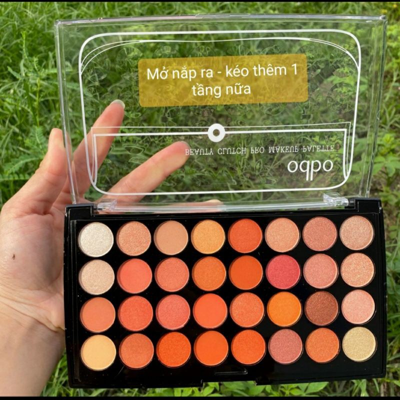 Set trang điểm đủ bộ (phấn mắt, son, phấn má, phấn phủ, cọ) odbo lớn tone 03 | BigBuy360 - bigbuy360.vn
