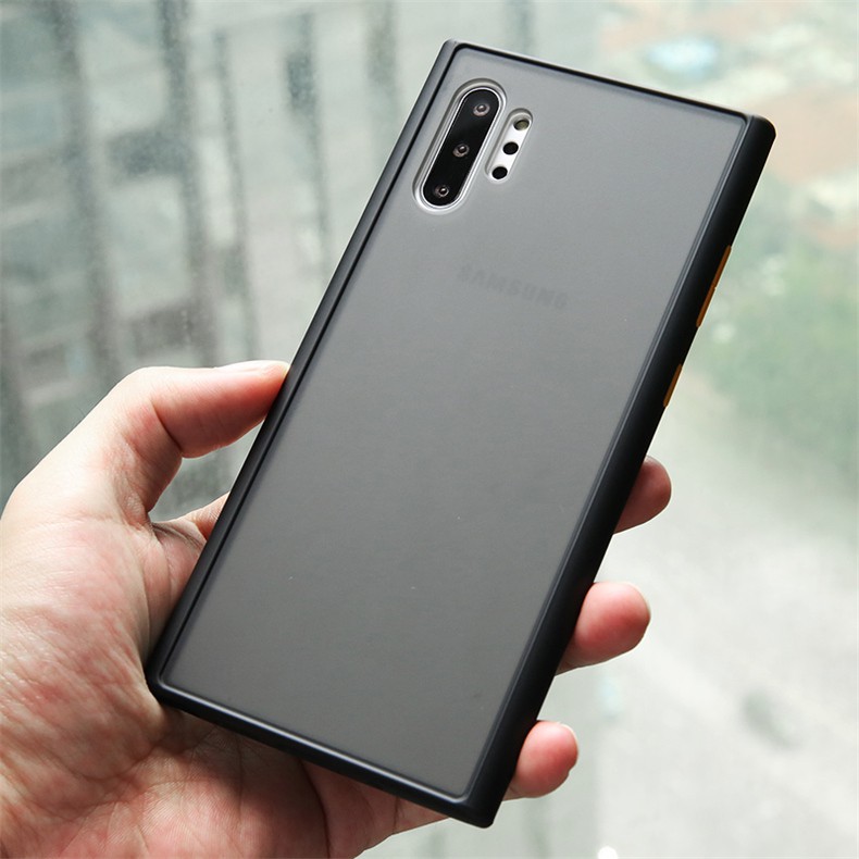 Ốp điện thoại nhựa chống va đập cho điện thoại Samsung Galaxy Note10 Note 10+ Plus S10 S10+ Plus