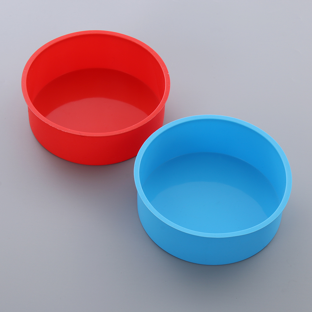 Khuôn Silicon Làm Bánh Hình Tròn 4 / 6inch