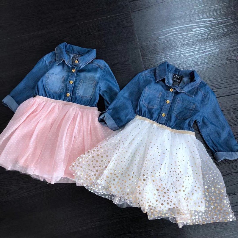 Váy bé gái Pink Violet Hàng xuất dư cao cấp 0521